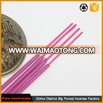 8" metallic color flower smell incense stick