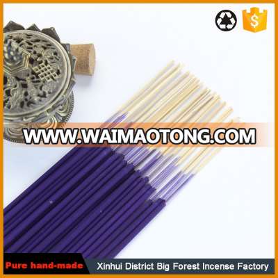 Soothe the nerves purple agarbatti incense stick from china